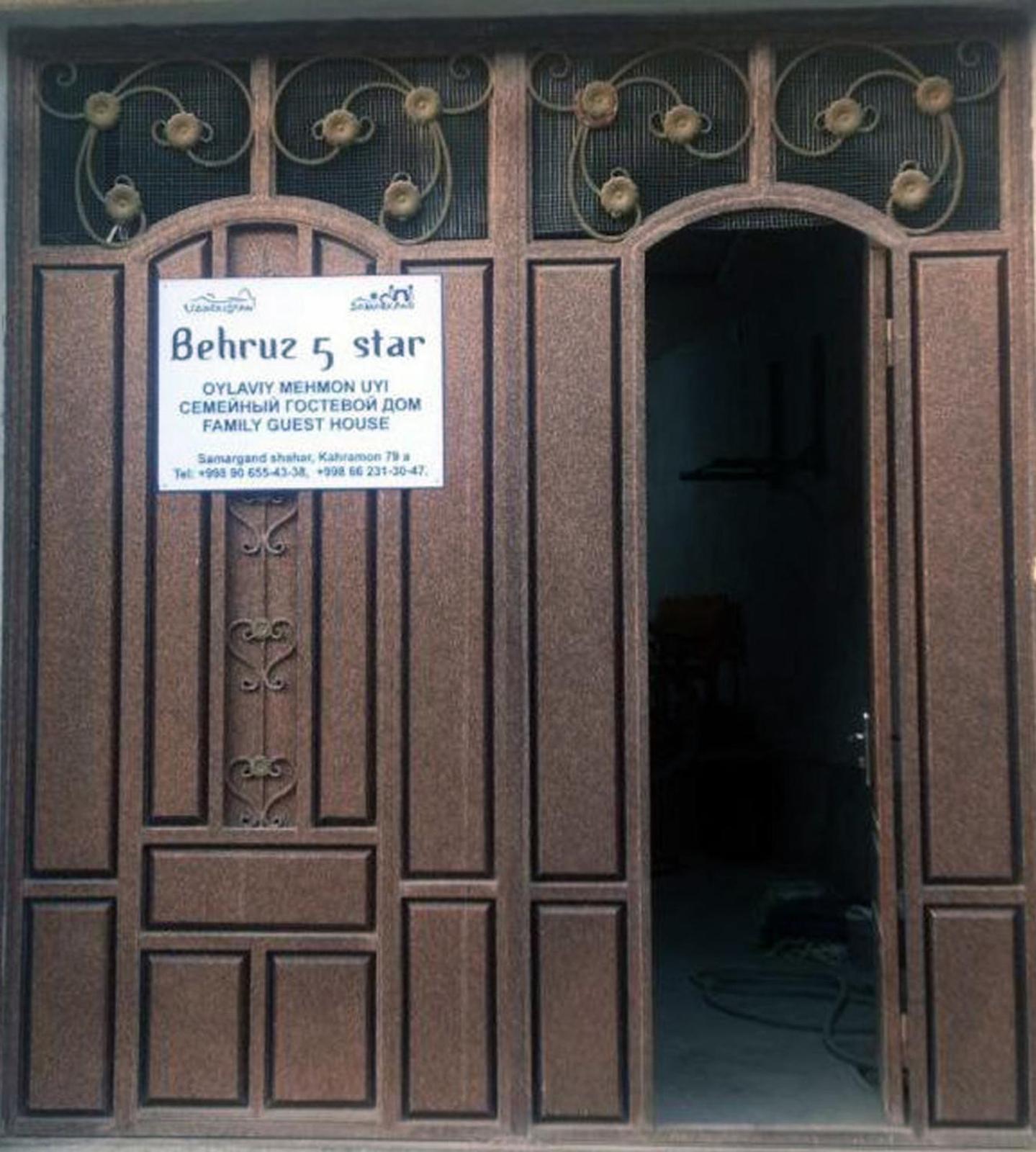 Guest House "Behruz 5 Star" Samarkanda Zewnętrze zdjęcie
